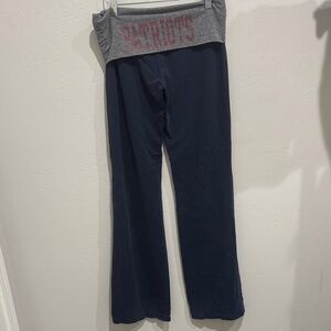 New England Patriots Fold Over Yoga Pants